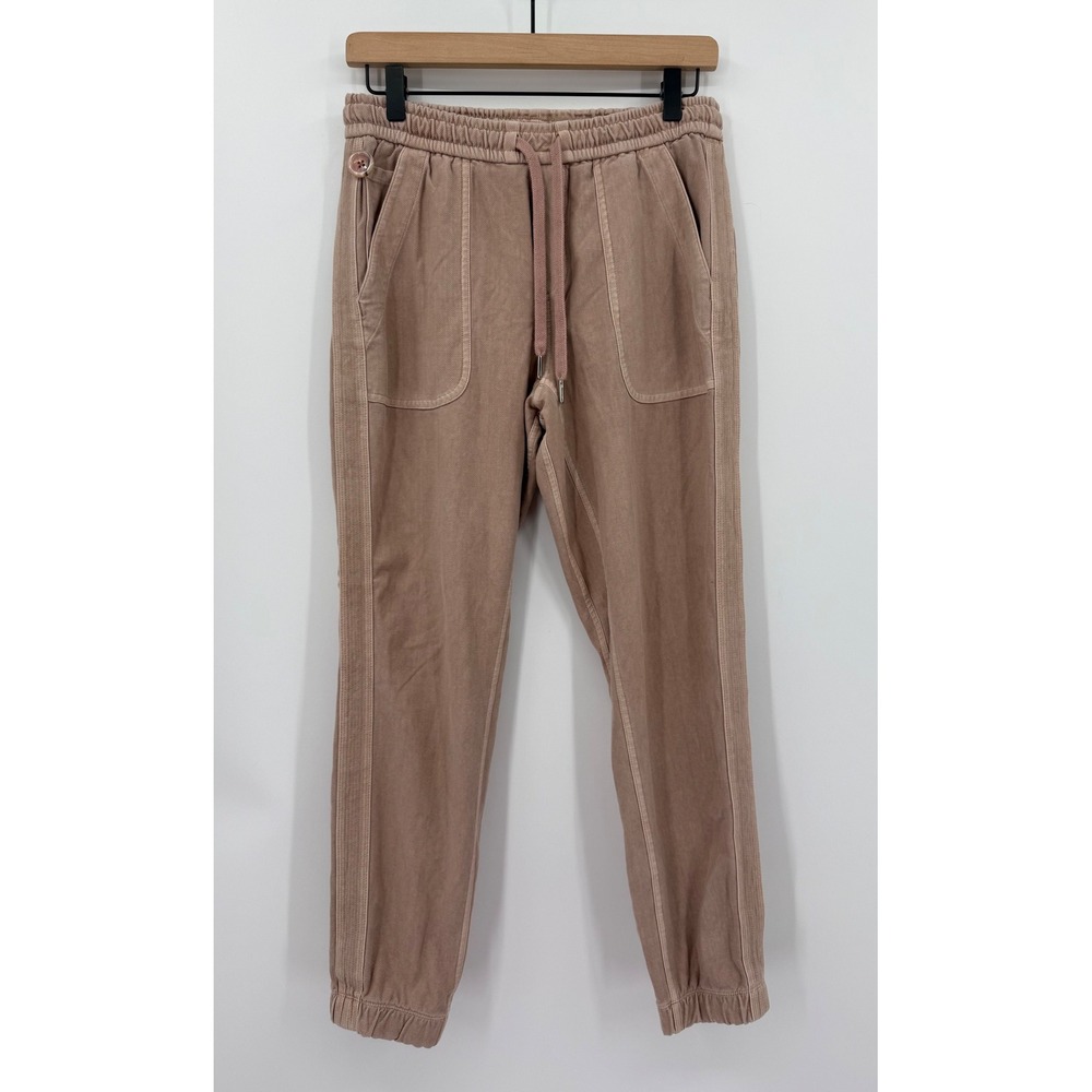 Athleta Farallon Mocha Latte Tan Jogger Pants Size: 4